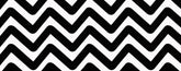 Black Chevron Decorative Metal Bucket
